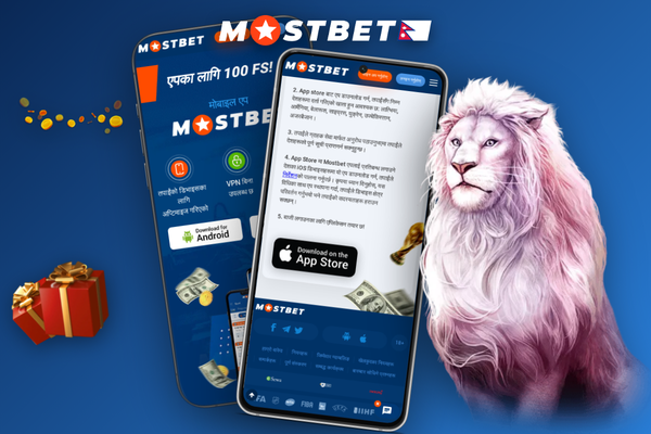 Mostbet app install size shown in Android storage settings with usage graph