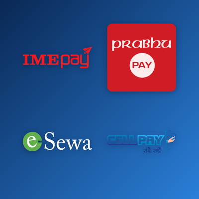 Mostbet app deposit tile showing eSewa and Khalti wallet transfers in NPR